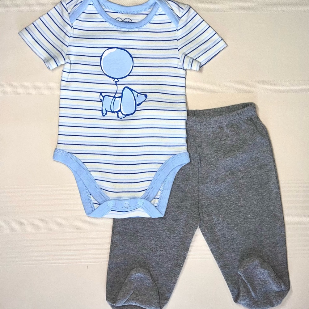 Baby Boy Two Piece outfit 0/3 months